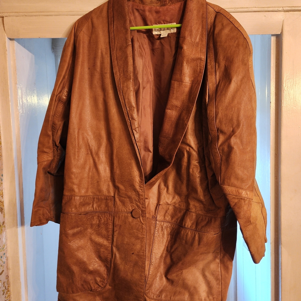 Laurice Brown Leather Jacket